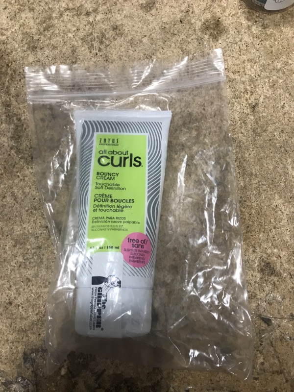 Photo 2 of ALL ABOUT CURLS Bouncy Cream | Touchable Soft Definition | Define, Moisturize, De-Frizz | All Curly Hair Types Bouncy Cream 5.1 Fl Oz (Pack of 1)