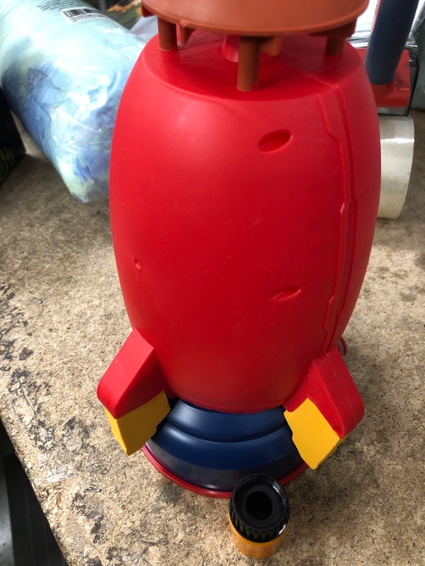 Photo 1 of Arcanine Rocket Launcher Toys Outdoor Rocket Water Pressure Lift Sprinkler Toy Fun Interaction in Garden Lawn Water Spray Toys for Kids