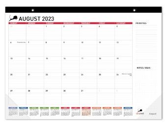 Photo 1 of Desk Calendar 2023-2024 | August 2023 - December 2024 Large Desktop