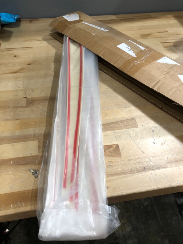 Photo 1 of KKTR-CAR Dashboard Cover Wrap and Front Door Inner Armrest Panel Cover Trim Compatible with Tesla Model Y/3-4pcs (Pearl White)
