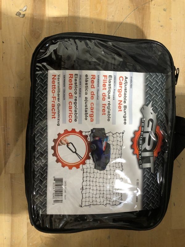 Photo 2 of *MISSING ACCESSORIES*
Grit Performance Cargo Net for Pickup Truck Bed - 4 x 6 Foot,