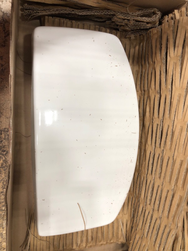 Photo 3 of American Standard 735158-400.020 Studio Replacement Toilet Tank Lid, 15.875 x 8.75 x 1.875 inches, White
