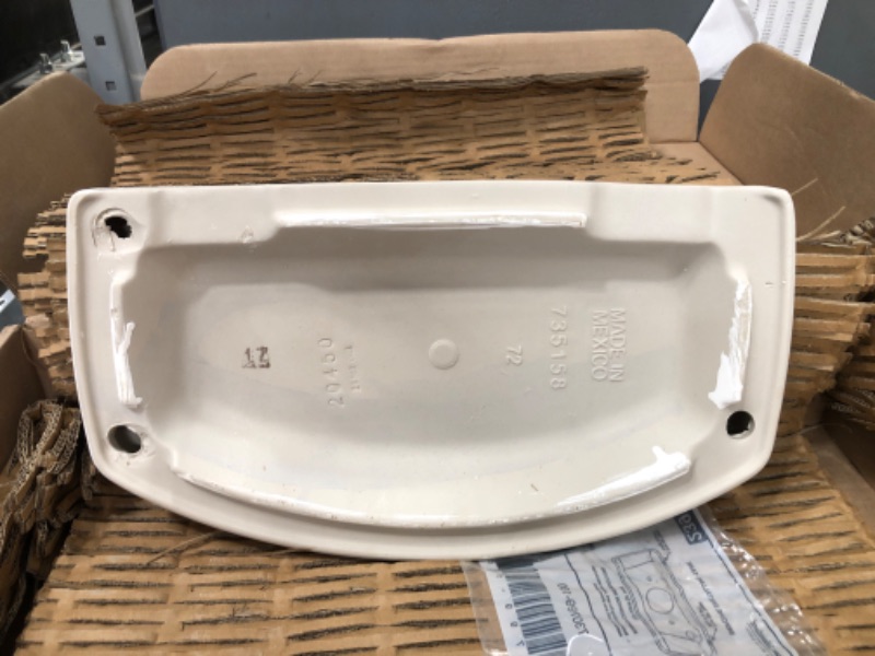 Photo 2 of American Standard 735158-400.020 Studio Replacement Toilet Tank Lid, 15.875 x 8.75 x 1.875 inches, White
