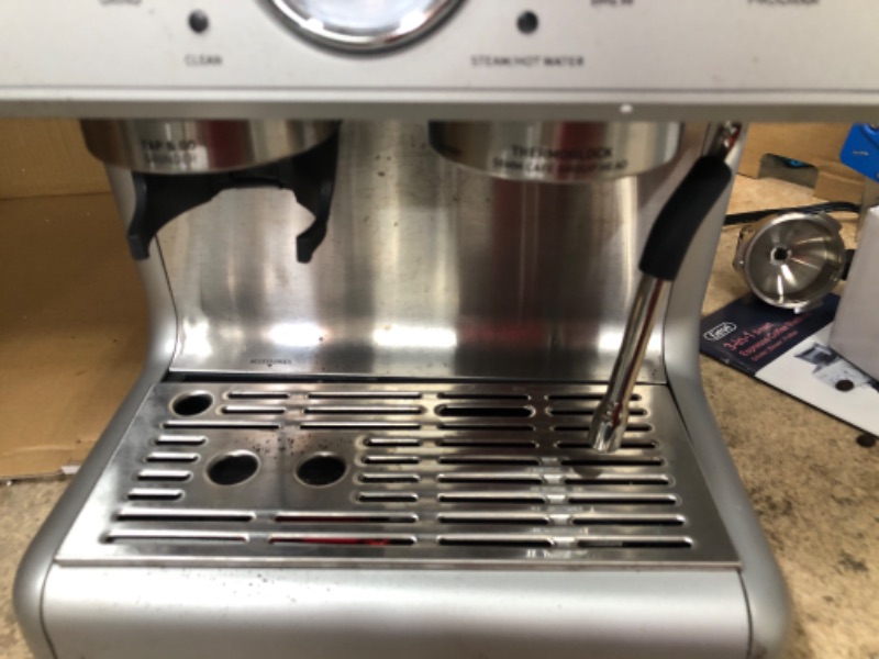 Photo 4 of *parts only* Gevi Espresso Machine & Coffee Maker - 20Bar Semi Automatic Espresso Machine With Grinder & Steam Wand – All in One Espresso Maker & Latte Machine for Home Dual Heating System silver size 2