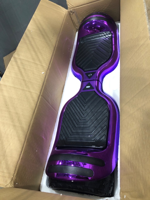 Photo 3 of HOVERSTAR All-New HS2.0 Hoverboard All-Terrain Two-Wheel Self Balancing Flash Wheel Electric Scooter with Wireless Bluetooth Speaker
