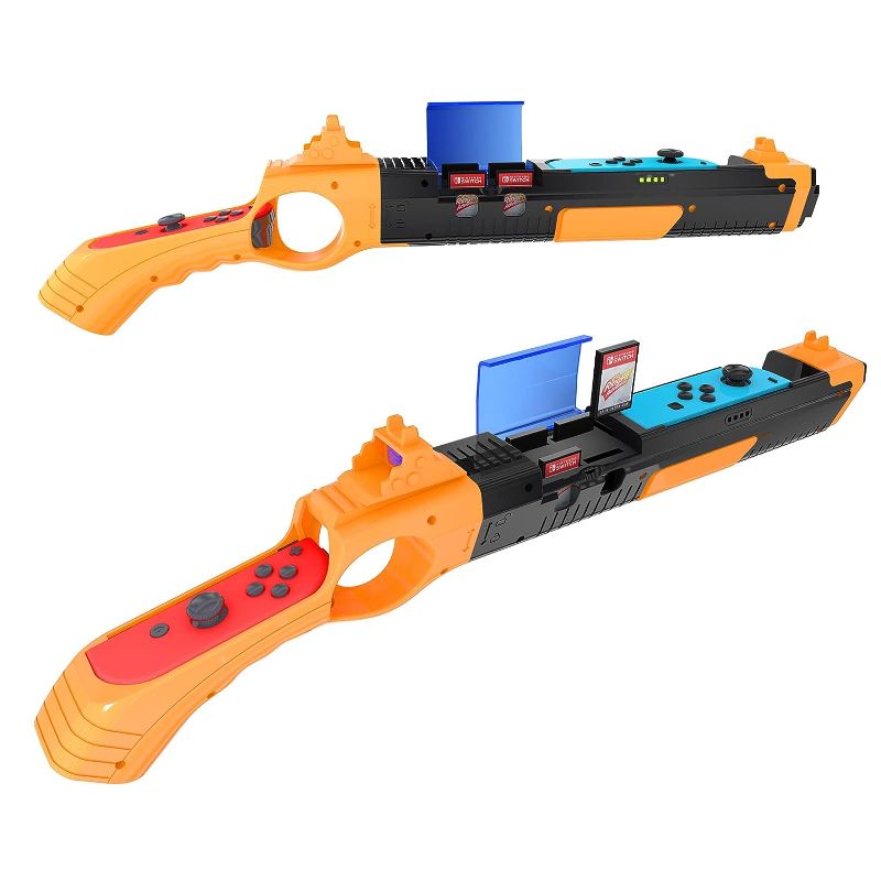 Photo 2 of BRHE Switch Shooting Game Controller for Nintendo Switch/OLED Hunting Games?Splatoon3/2,Wolfenstein 2,Juarez,Sniper Elite 3,Big Buck Hunter,Resident Evil?1 Pack