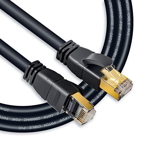 Photo 1 of VEECOH Cat 8 Ethernet Cable 25Ft/8M Cat8 Cable 40Gbps 2000Mhz Ultra High Speed 1PK 