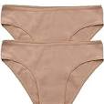 Photo 1 of Women's 100% Organic 100% Cotton Underwear Full Briefs Soft Breathable GOTs Certified Ladies Panties pack of 2. Cotton ·SMALL