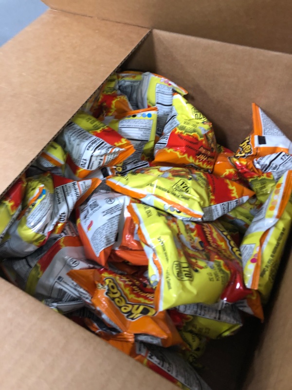 Photo 2 of 10/10/23****Cheetos Crunchy Flamin' Hot Cheese Flavored Snacks, 40 count (Pack of 2) 40ct Flamin' Hot