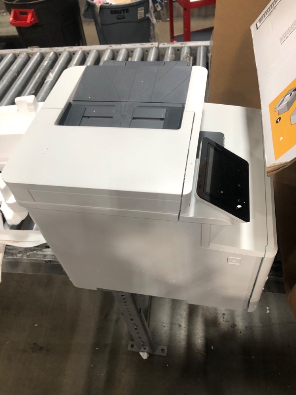 Photo 2 of HP Color LaserJet Pro M283fdw Wireless All-in-One Laser Printer, Remote Mobile Print, Scan & Copy, Duplex Printing, Works with Alexa (7KW75A), White