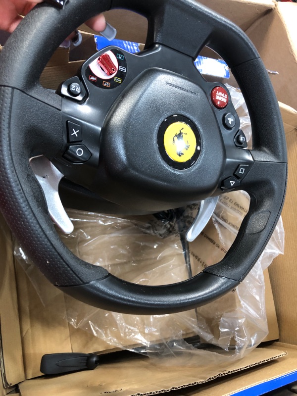 Photo 5 of ***DAMAGED - SEE NOTES***
Thrustmaster T80 Ferrari 488 GTB with Pedals (PS5,PS4,PC)