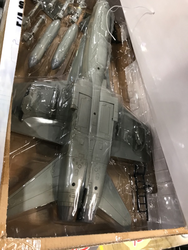 Photo 2 of [READ NOTES]
Click N’ Play Military Air Force F/A 18 Super Hornet Fighter Jet, 16 Piece Play Set with Accessories - Army Action Figures, Missiles, and More