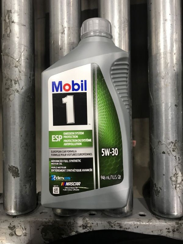 Photo 2 of Mobil 1 124044 Esp 5w-30Mobil 1 ESP Full Synthetic Motor Oil 5W-30 1 Qt
