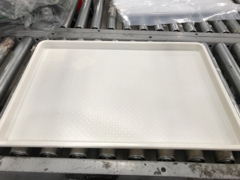 Photo 2 of 18 x 26 Inch Plastic Tray White