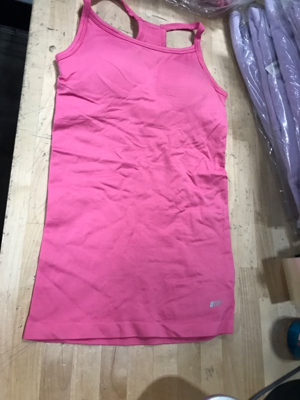 Photo 1 of Amazon Basics Ladies Seamless Run Tank - X-Small / Pink