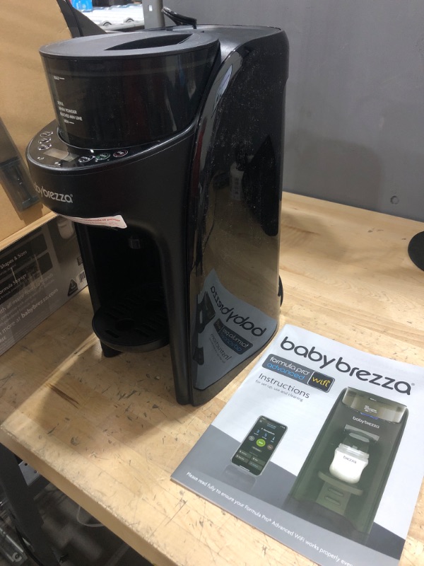 Photo 2 of Baby Brezza Formula Pro Mini Baby Formula Maker – Small Baby Formula Mixer Machine Fits Small Spaces and is Portable for Travel– Bottle Makers Makes The Perfect Bottle for Your Infant On The Go Advanced, WiFi