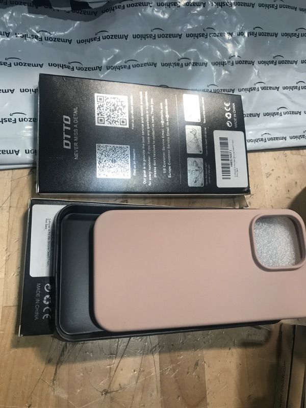 Photo 1 of 2 pack - DTTO Compatible with iPhone 14 Pro Max Case, Slim Soft Premium Liquid Silicone [Military Grade Drop Protection] Full-Body Protective Bumper Phone Case for iPhone 14 Pro Max 6.7"(2022)- Pink Sand