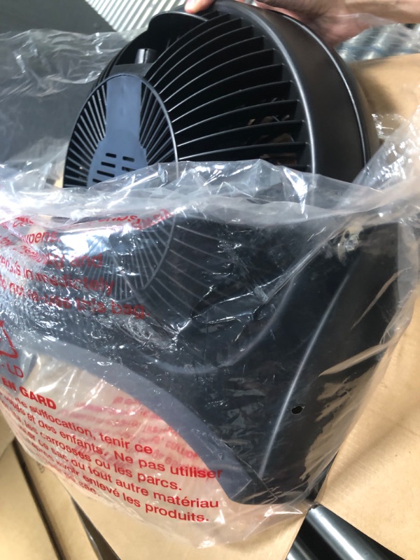 Photo 1 of 12 in. 3 Speed Whole Room Circulator Floor Fan