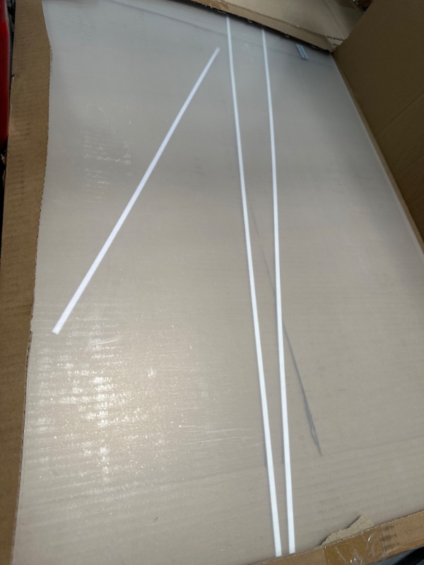 Photo 2 of 24x36" Clear Acrylic Sheet Plexiglass 1/4" Thick, 24x36 Plexi Glass Perspex Panel,Plastic Sneeze Guard,6mm Transparent Lucite Plexiglass Sheet for Signs Window Barrier Partition Painting Edge Lighting 24x36 1