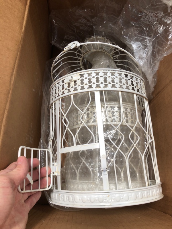 Photo 2 of 2 Pack of Small White Bird Cages