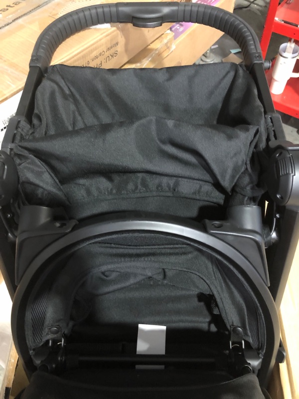 Photo 2 of * used item * missing wheels *
Baby Jogger City Tour 2 Ultra-Compact Travel Stroller, Jet City Tour 2 Stroller Pitch Black