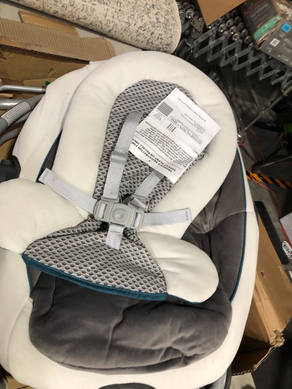 Photo 8 of *PREV USED-MISSING HARDWARE*
Graco DuetSoothe Swing and Rocker Sapphire