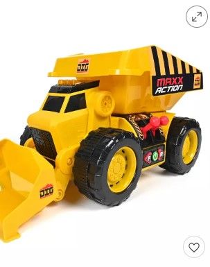 Photo 1 of Maxx Action 2-N-1 Dig Rig Dump Truck and Front End Loader Toy Vehicle
