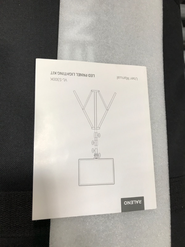 Photo 4 of RALENO 2 Packs 18" 45W LED Video Light, 2*Embedded 2.4G Remote Continous Lighting, CRI97+ 3200~5600K Bi-Color Studio Lights with Stands for Photography Video Recording YouTube/Game/Live Streaming S300K Video Lighting