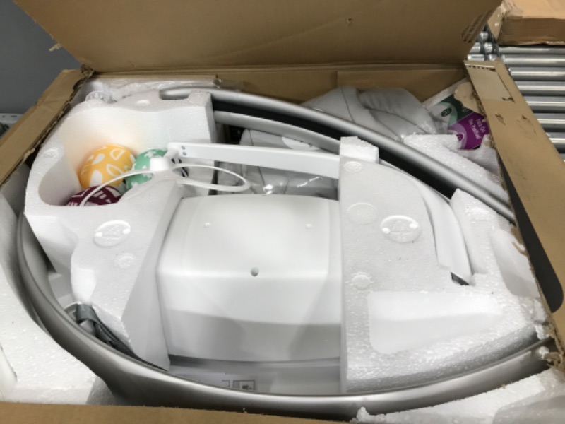 Photo 1 of 4moms MamaRoo Multi-Motion Baby Swing, Bluetooth Baby Swing with 5 Unique Motions, Grey