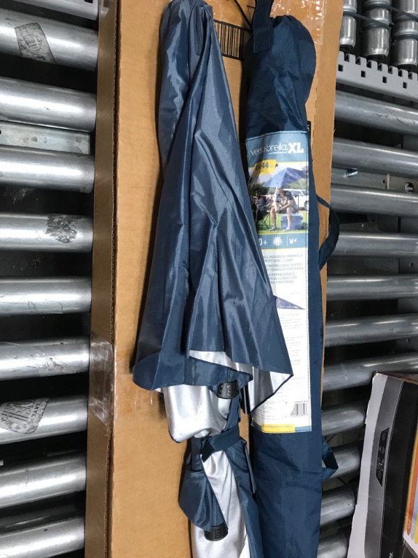 Photo 1 of **PARTS** Versa-Brella XL All Position Umbrella with Universal Clamp - Midnight Blue