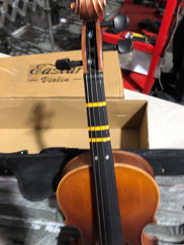 Photo 3 of * used item * see all images *
Eastar 1/2 Violin Set Half Size Fiddle EVA-3 Matte for Beginners with Hard Case, Rosin, Shoulder Rest, Bow