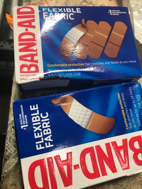 Photo 1 of 2 Flexible Fabric Adhesive Bandages, 1" X 3", 100/Box
