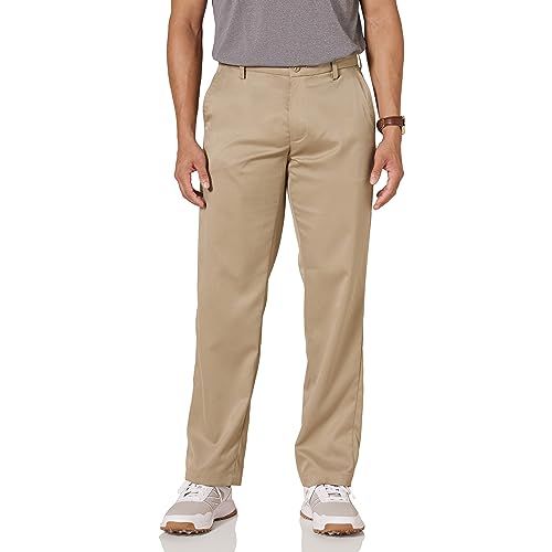 Photo 1 of Amazon Essentials Men's Classic-Fit Stretch Golf Pant (Available in Big & Tall), Khaki Brown, 35W X 30L
