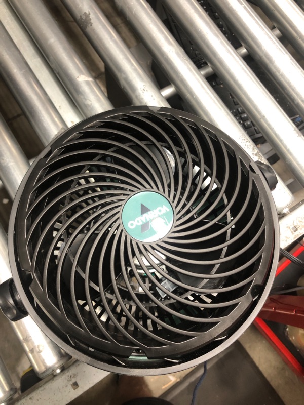 Photo 2 of Vornado EXO51 Heavy Duty Air Circulator Shop Fan with IP54 Rated Dustproof and Water-Resistant Motor, Green, CR1-0389-17 & 630 Mid-Size Whole Room Air Circulator Fan Fan + Air Circulator Fan, Mid-Size