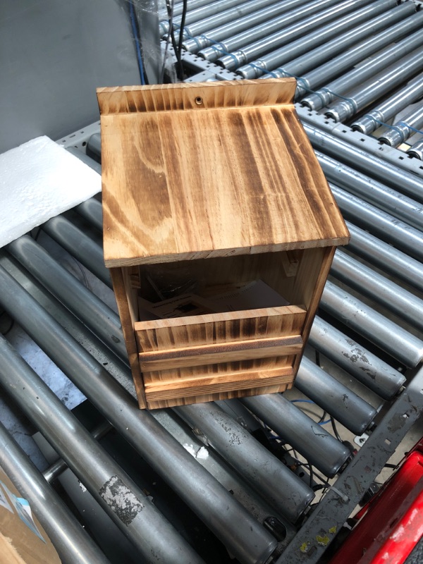 Photo 2 of SDMOutdoor North American Screech Owl House, Wooden Owl Nesting Box, Screech Owl, Barn Owl. No Assembly Required Includes All Hardware. Cedar Nesting Box.