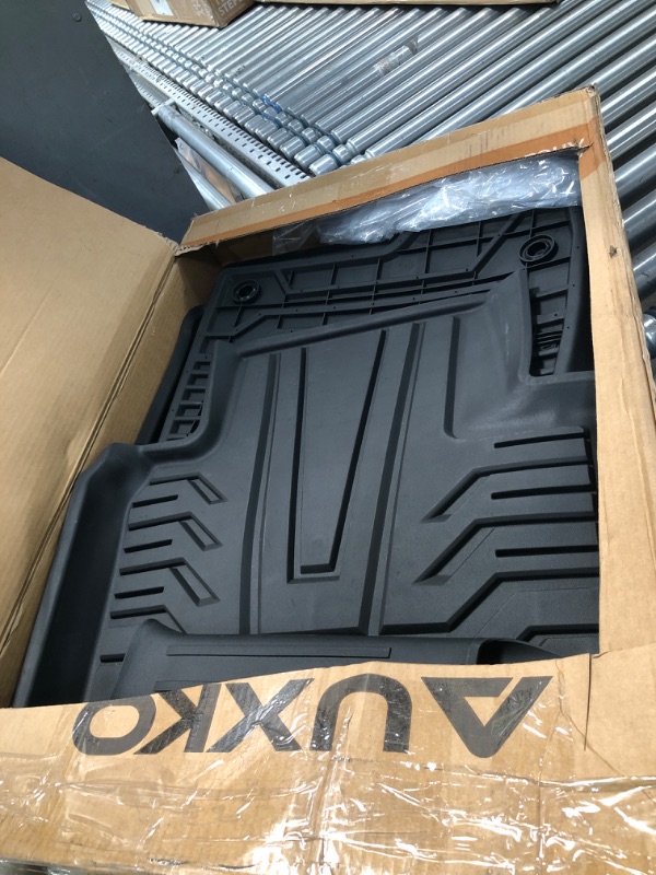 Photo 2 of Auxko All Weather Floor Mats Fits for Toyota Camry FWD (No Hybrid No AWD) 2018-2023 TPE Rubber Liners Accessoires for Camry 2018-2023 All Season Guard Odorless Anti-Slip Mats for 1st & 2nd Row for camry fwd 2018-2023