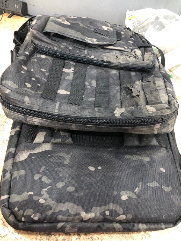 Photo 1 of ***DAMAGED*** LARGE CAMOUFLAGE BACKPACK