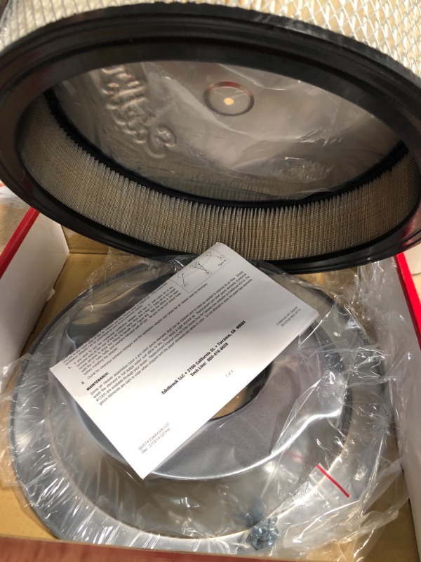 Photo 3 of Edelbrock 1221 Signature Series Air Cleaner