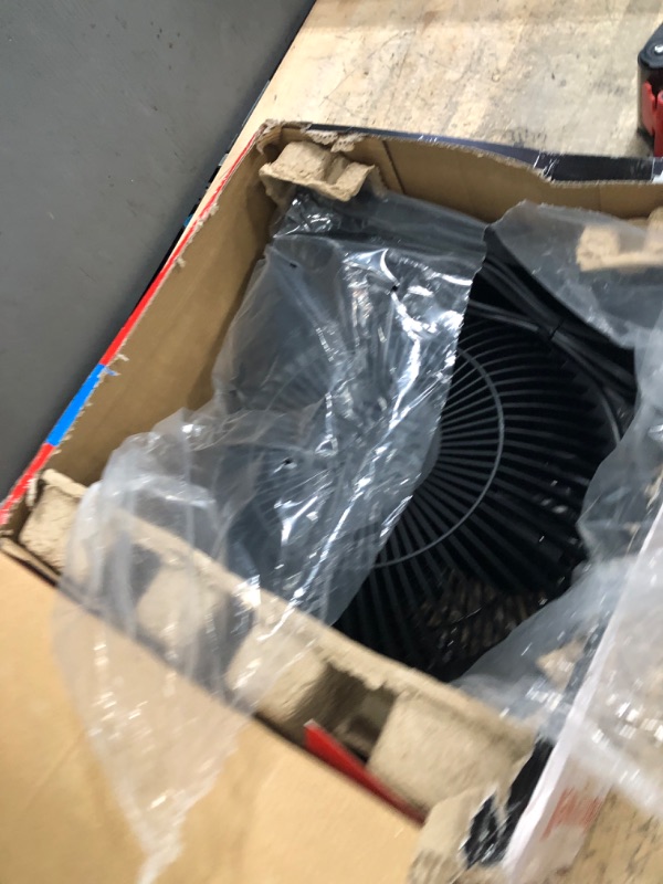 Photo 2 of 12 in. 3 Speed Whole Room Circulator Floor Fan