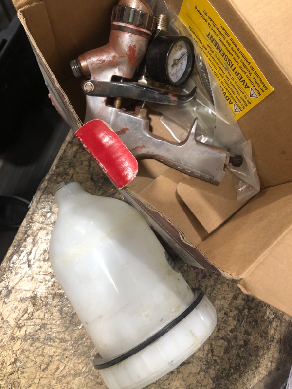 Photo 2 of *MISSING PARTS* Husky H4840GHVSG Gravity Feed HVLP Spray Gun