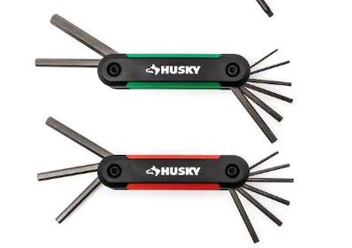 Photo 2 of ***BUNDLE*** SAE/Metric Folding Hex Key Set // Husky
3/8 in. Full Polish 72 Tooth Ratchet // Husky
100-Position 3/8 in. Drive Universal Socket Wrench Set (26-Piece)