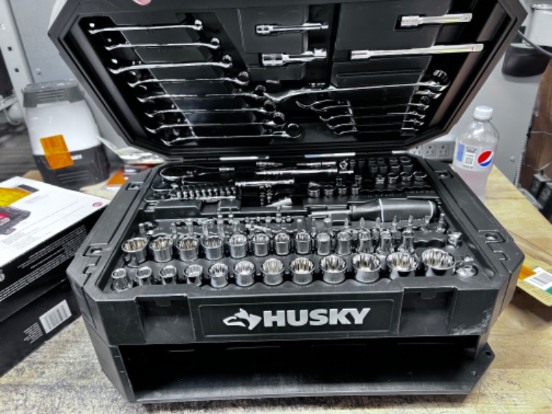 Photo 2 of ***MISSING COMPONENTS*** Husky
Mechanics Tool Set (290-Piece)