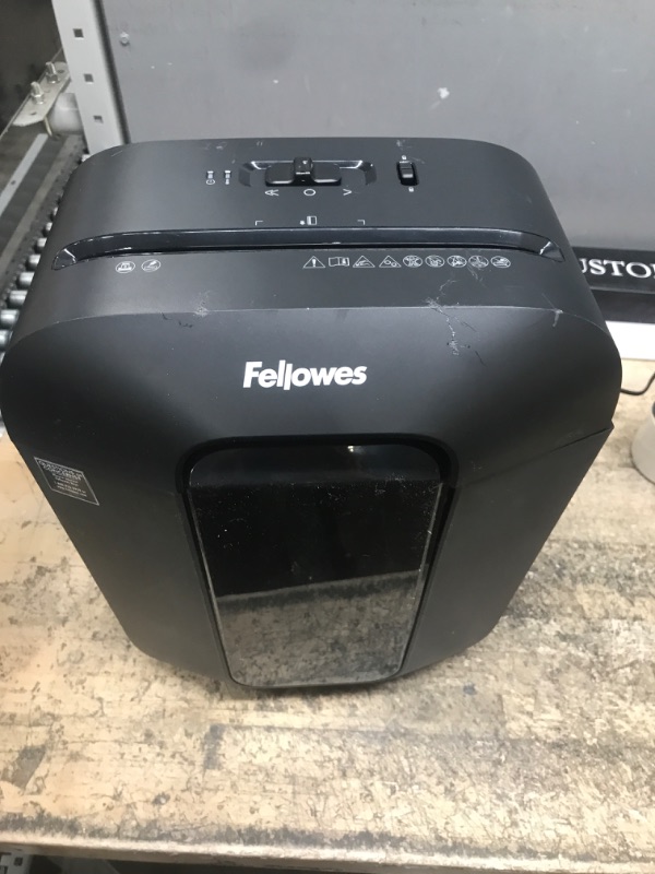 Photo 4 of Fellowes LX41-DB 8-Sheet Micro-Cut Paper Shredder for Home Office New Model