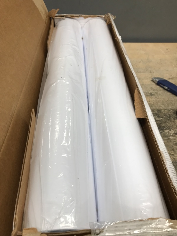 Photo 2 of ACYPAPER Plotter Paper 24 x 150, CAD Paper Rolls, 20 lb. Bond Paper on 2" Core for CAD Printing on Wide Format Ink Jet Printers, 4 Rolls per Box. Premium Quality