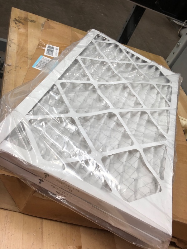 Photo 2 of 13x24x1 Air Filter MERV 8 Dust Defense (2-Pack), Pleated HVAC AC Furnace Air Filters Replacement (Actual Size: 13.00 x 24.00 x 1.00 Inches)
