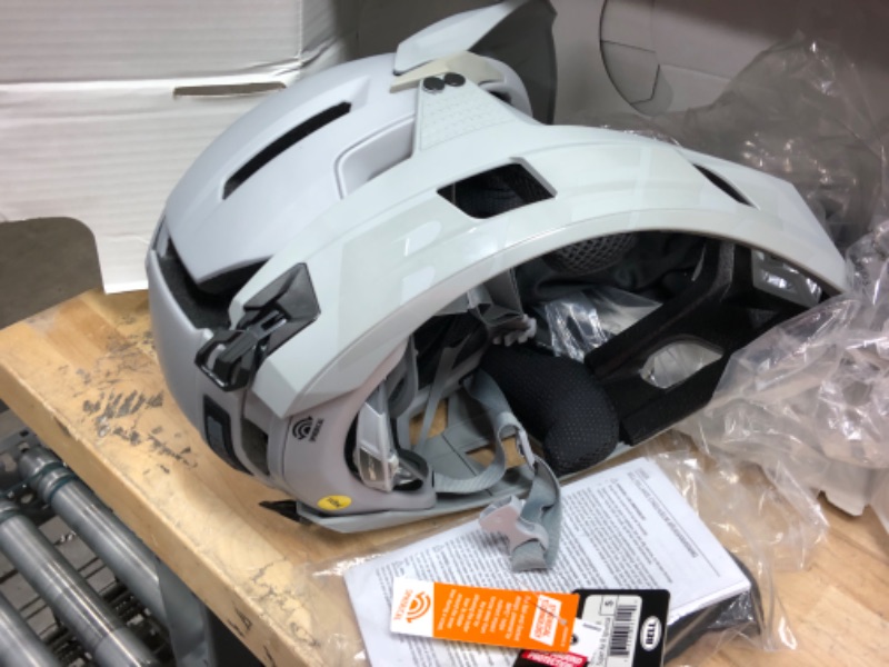 Photo 1 of **GREY**SMALL**
Bell Super Air R MIPS Adult Premium & Comfortable Spherical Mountain Bike Helmet
