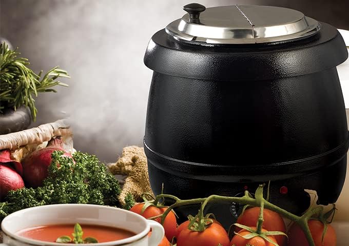 Photo 1 of  Electric Soup Warmer, 10.5-Quart,Black
