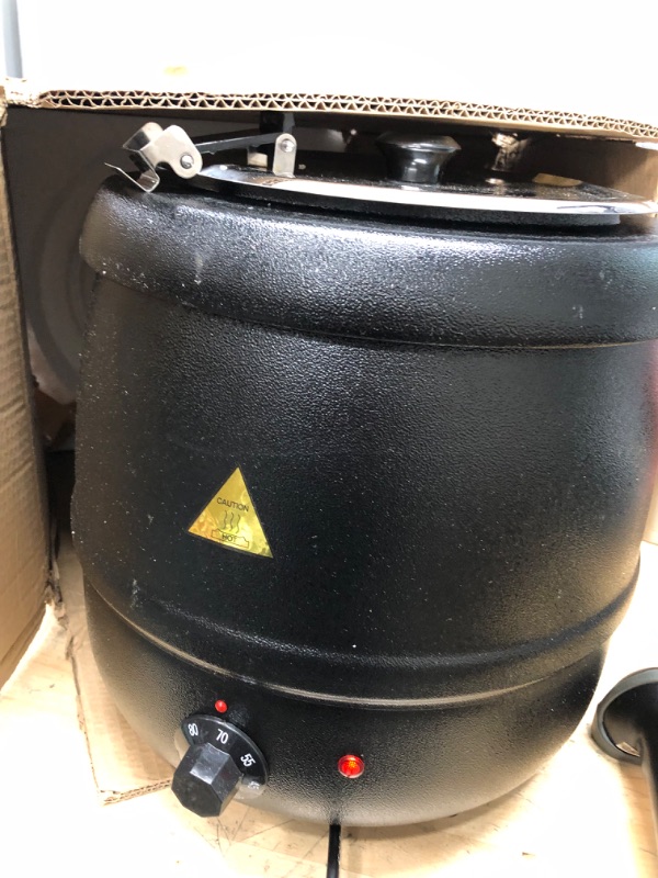 Photo 2 of  Electric Soup Warmer, 10.5-Quart,Black

