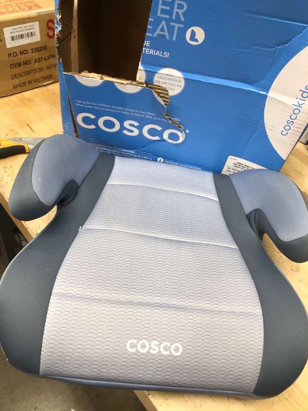 Photo 2 of Cosco Topside Booster Car Seat, Extra-Plush pad, Organic Waves