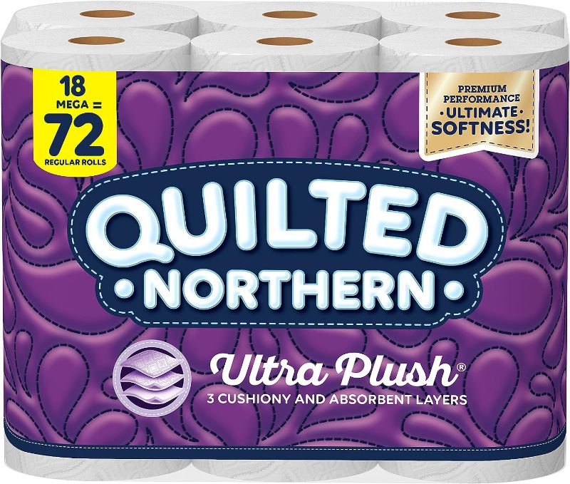 Photo 1 of 
QUILTED NORTHERN 18 MEGA ROLLS 8760650